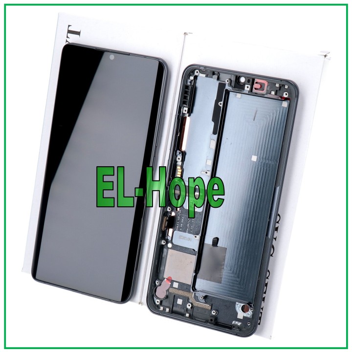 Écran tactile de origine Xiaomi Mi CC9 Pro M1910F4E en verre noir terni