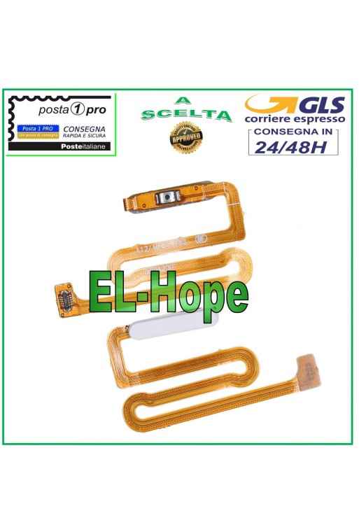 CLÉ De EMPREINTE DIGITALE CAPTEUR De EMPREINTE DIGITALE SAMSUNG GALAXY A12 SM A127 F BLANC
