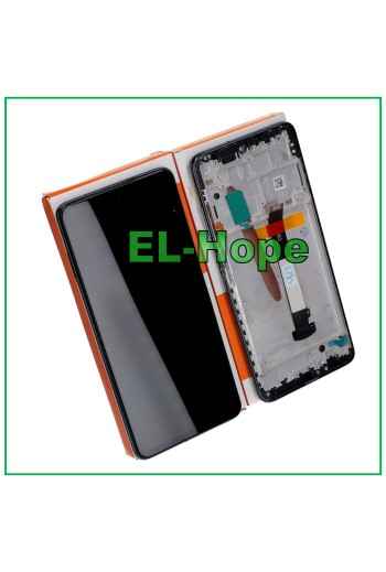 Écran tactile LCD + cadre de origine pour Xiaomi Poco X3 M2007J20CG Noir