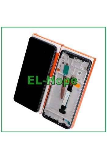 Écran tactile LCD + cadre, service de origine pour Xiaomi Poco X3 M2007J20CT, noir