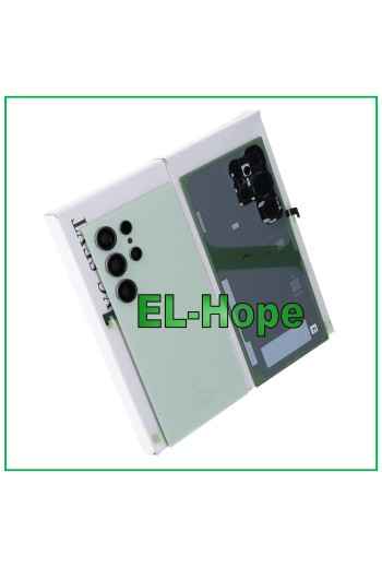 Cache batterie de origine Samsung Galaxy S24 Ultra SM-S928B, vert titane