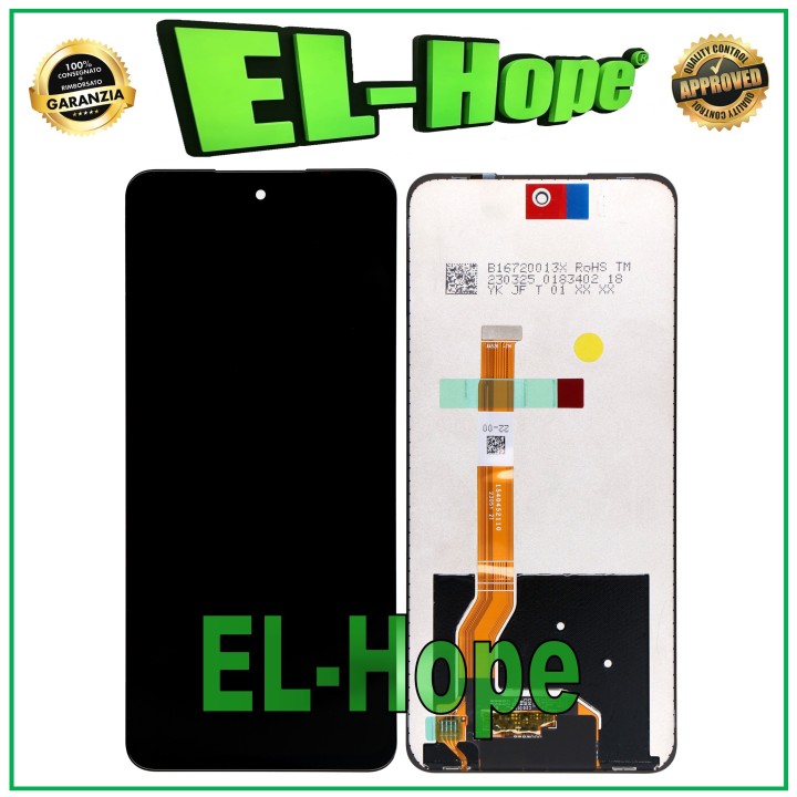 Écran LCD tactile en verre pour Oppo Realme 11 5G RMX3780