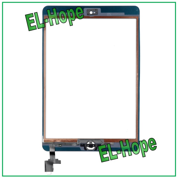 Écran tactile pour Apple iPad Mini 2 Wi-Fi 3G A1489 A1490 A1491 en verre blanc + bouton Home