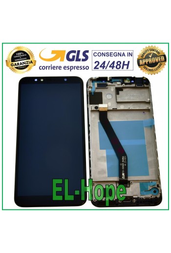 Cadre de e'cran LCD pour Huawei Honor 7A AUM-L29 AUM-L41, e'cran tactile noir