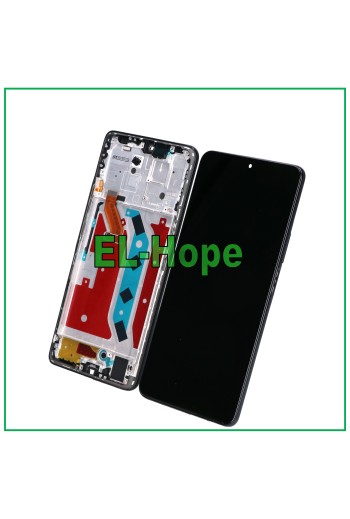 Écran LCD + cadre pour Honor X9 5G 2022 Any-NX1 Écran tactile en verre Noir