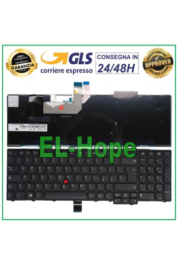 Clavier italien Lenovo KM-106I0 04Y23 04Y24 04Y26 0C449 KMBL-USE KM-106E0 Noir