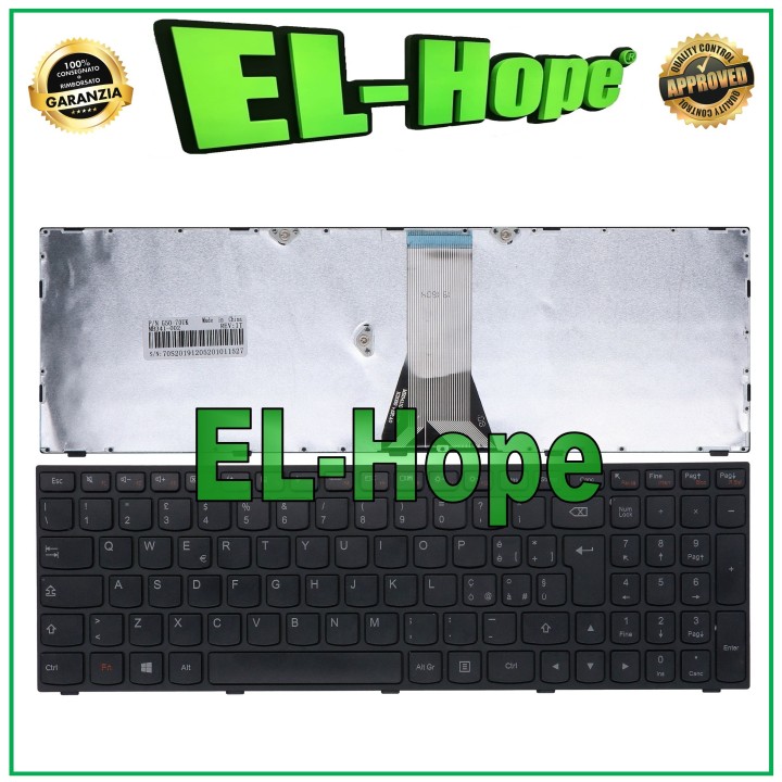Clavier italien pour ordinateur portable Lenovo Ideapad G50-30 G50-45 G50-70 G50-80 Z50-70
