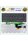 Clavier italien pour HP 745 G2 / 750 G1 G2 / 755 G2 / ZBOOK 14, cadre argente'