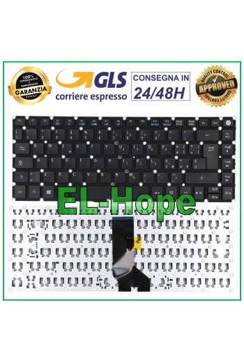 Clavier italien pour ordinateur portable ACER ASPIRE ES1-511 4830T 4830TG 4830Z, noir