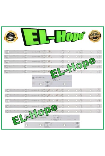 KIT 10 BARRES 6 LED TV 50 TCL LB1110 YHE-4C-LB5006-YH14J 020420-400C1-54523