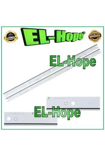 KIT 2 BARRES 88 LED LUMIÈRE BLEUE POUR TV 55 SAMSUNG BN96-34774A/34775A UE55JS8500TXZT