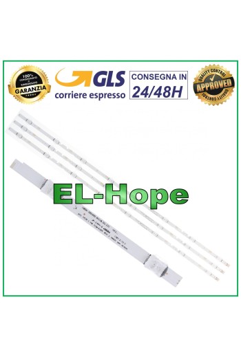 KIT 3 BARRES DE RUBAN TV LED 40 AGS45508 / 2015SVS39.5-FCOM-FHD-REV 1.1 / SS4007