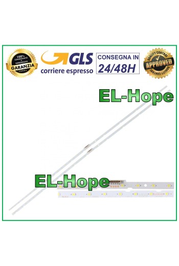 KIT 2 BARRES 40 LED TV SAMSUNG AOT-55-NU7100F BN96-45913A UN55NU7300 597 mm