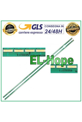 KIT DE 2 BARRES 60 LED POUR TV 55 LG AGF79080001 / V15.5-ART3-UD-REV1.1-60-L-TYPE