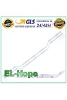 KIT 2 BARRES 7 LED TV 32 SAMSUNG LB899 UN32J5003 UN32J5190 UN32M5300 UN32J5205A