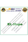 KIT 3 RUBANS LED LB20210510PHJL JF.3V-B35.C5 RMX20221208 POUR TÉLÉVISEUR LG 32LN53