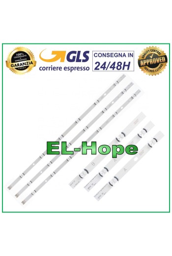 KIT 3 RUBANS LED LB20210510PHJL JF.3V-B35.C5 RMX20221208 POUR TÉLÉVISEUR LG 32LN54