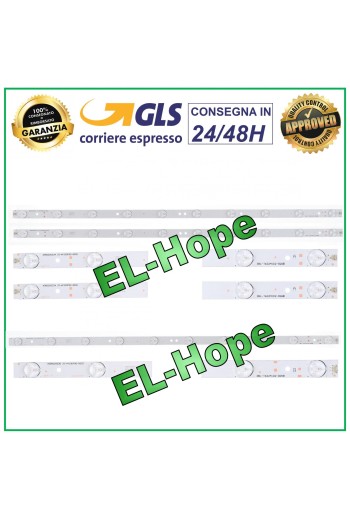 KIT 3 BANDES LED POUR TÉLÉVISEUR HAIER 3BL-T6324102-006B / 5B PLDED3231ARKA1406 