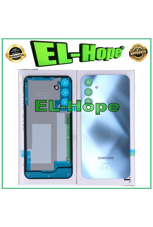 Coque arrie're originale bleue pour Samsung Galaxy A15 4G SM-A155F