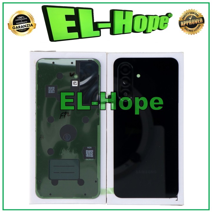 Coque arrie're de batterie de origine Samsung Galaxy A26 5G SM-A266 Noir