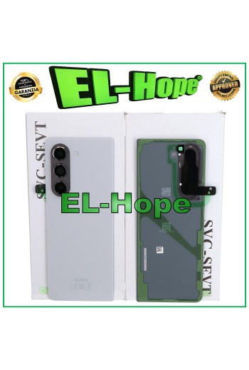 Coque arrie're grise de origine pour Samsung Galaxy Z Fold 5 SM-F946B