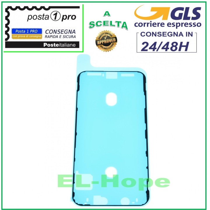 CADRE De ÉCRAN ADHÉSIF DOUBLE FACE ÉTANCHE POUR APPLE IPHONE XS MAX