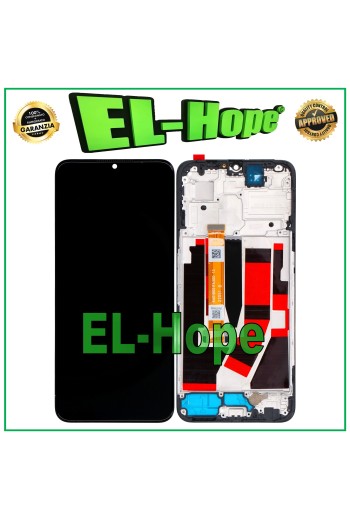Écran LCD + châssis pour Oppo A57 5G PFTM20 Écran tactile assemble' en verre noir