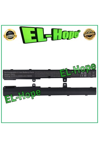 Batterie pour ASUS X451 A31N1319 A41N1308 A31LJ91 X551 X551C X551CA 2600 mAh