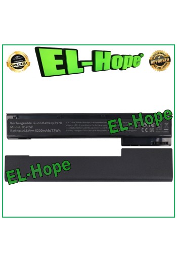 Batterie de origine pour ordinateur portable HP Compaq 8570W VH08075 5 200 mAh 14,8 V