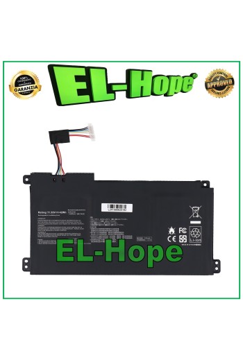 Batterie noire pour ordinateur portable ASUS E410M, E510MA, E410MA, L410MA, e'quivalente a' le originale