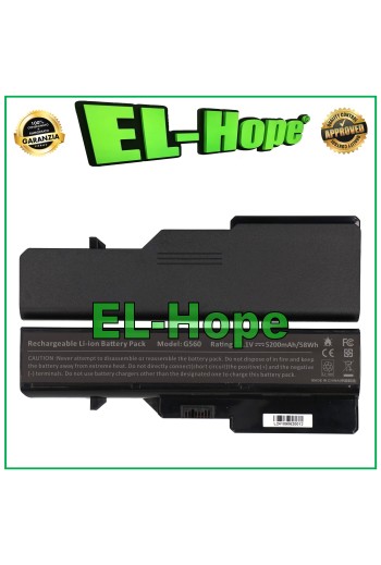 Batterie pour ordinateur portable Lenovo Ideapad se'rie B470, 5 200 mAh, noire, e'quivalente a' le originale