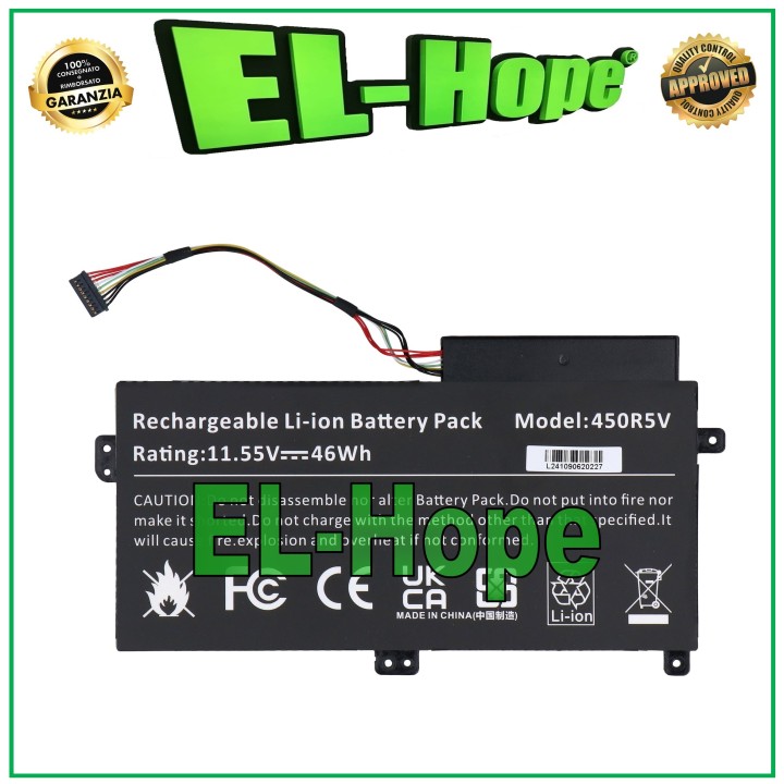 Batterie pour ordinateur portable SAMSUNG 470R5E 3950mAh 11,55V NOIRE, e'quivalente a' le originale