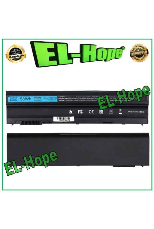 Batterie pour ordinateur portable Dell 7420 E6420 E6430 E6530 5200 mAh Noir Égal a' le original