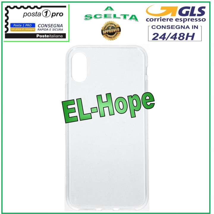 COQUE DE PROTECTION TRANSPARENTE POUR APPLE IPHONE XS BUMPER GEL TPU