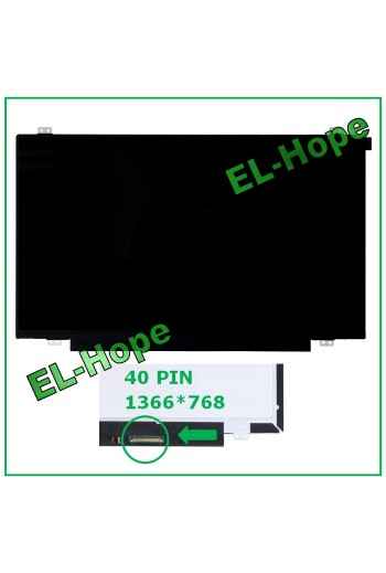 Écran LCD LED HD 1366 x 768 pour ordinateur portable LP140WH2-TLE2, 14,40 broches