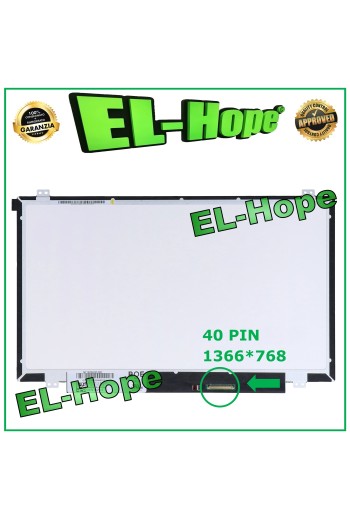Écran LCD LED HD 1366 x 768 pour ordinateur portable B140XW03 V.2, 14,40 broches