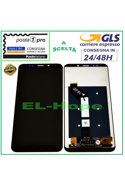 Écran LCD tactile en verre noir pour Xiaomi Redmi MEE7, MEG7 et MET7