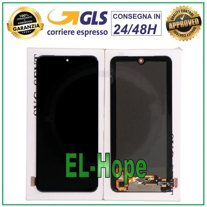 Écran tactile + LCD, service de origine XIAOMI NOTE 10 M2101K7AI M2101K7AG