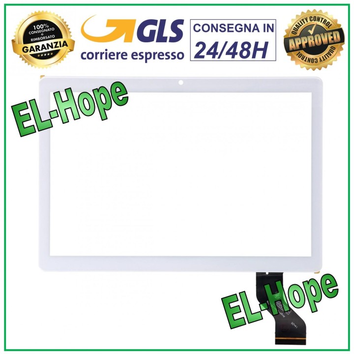Tablette tactile en verre Goodtel G3 Digitalizer 10 Original Blanc
