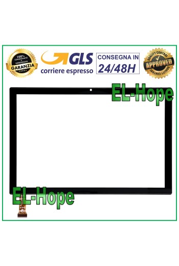 ÉCRAN TACTILE EN VERRE MEDIACOM SMARTPAD AZIMUT3 LITE M-SP1AZ3L ORIGINAL NOIR