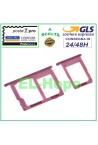 SUPPORT DE COMPARTIMENT POUR CHARIOT NANO SIM MICRO SD SAMSUNG GALAXY J5 SM J530 F 2017 ROSE