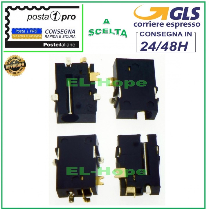 CONNECTEUR De ALIMENTATION CC JACK CHARGEMENT DE TABLETTE DIVERS MODÈLES LISCIANI MIO TAB