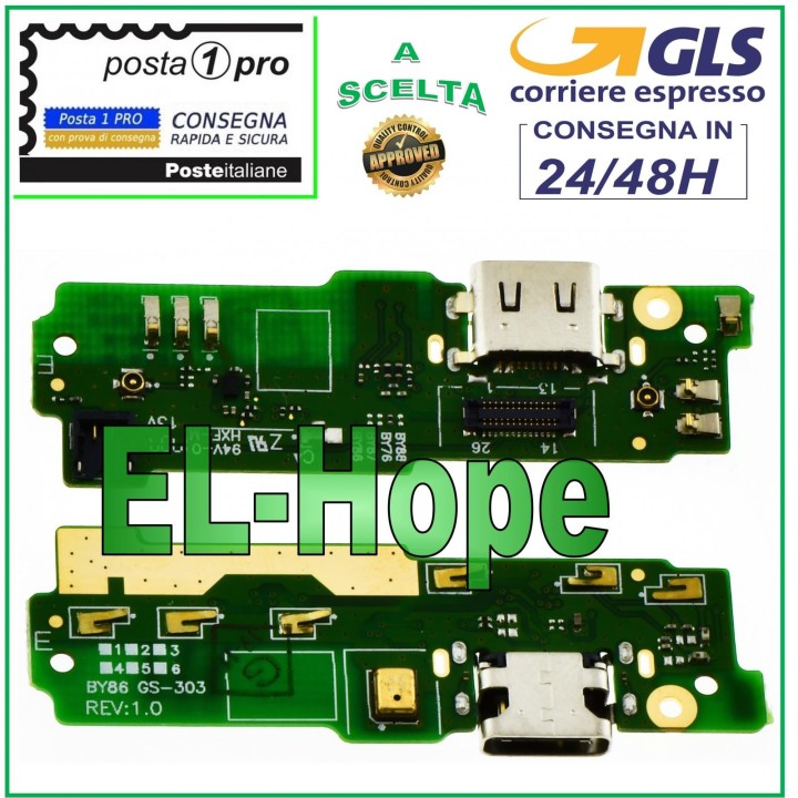 SONY XPERIA XA1 ULTRA G3223 CONNECTEUR DE CHARGE MICROPHONE DOCK PCB TYPE C CHARGE