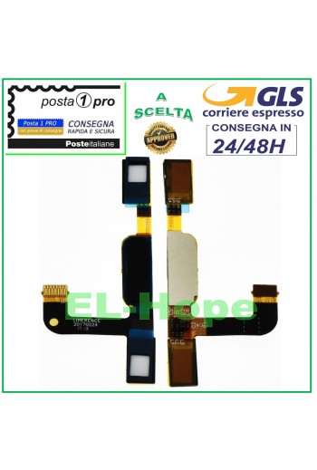 Capteur de empreintes digitales pour cle' de maison plate Nokia 5 2017 ZVFE475 Noir