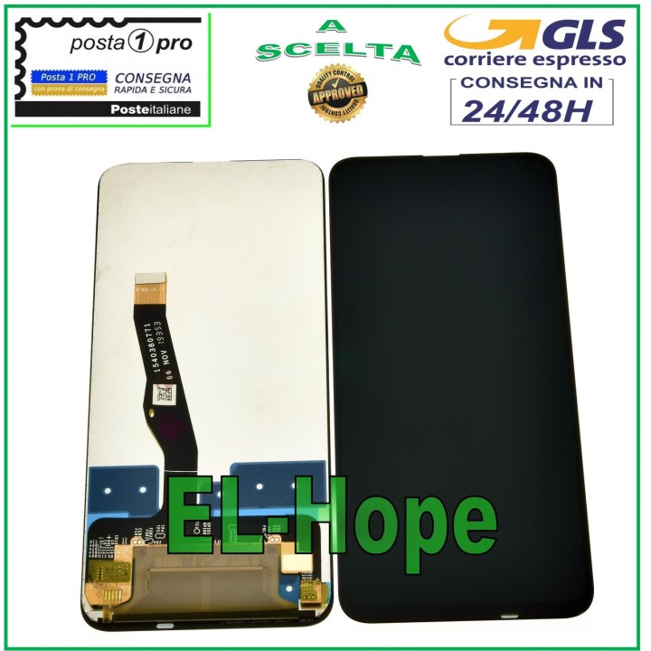 Écran LCD pour Huawei P Smart Pro STK-L21, e'cran tactile assemble', verre noir
