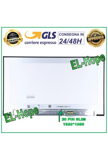 Écran NV156FHM-N4H pour ordinateur portable 15,6 pouces, 30 broches, fin, 1980 x 1920, Full HD, LED