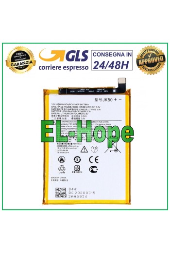 Batterie JK50 pour Motorola Moto E40 XT2159 XT-2159 5000 mAh, e'quivalente a' le originale 