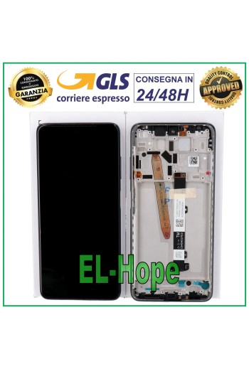 ÉCRAN LCD TACTILE ORIGINAL + CADRE XIAOMI POCO X3 M2007J20CG M2007J20CT NOIR