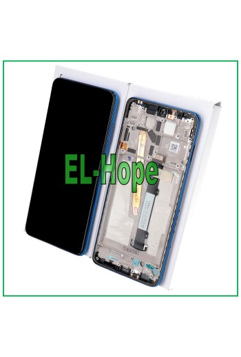 Écran LCD + cadre de origine Xiaomi Poco X3 NFC M2007J20CI Écran tactile bleu