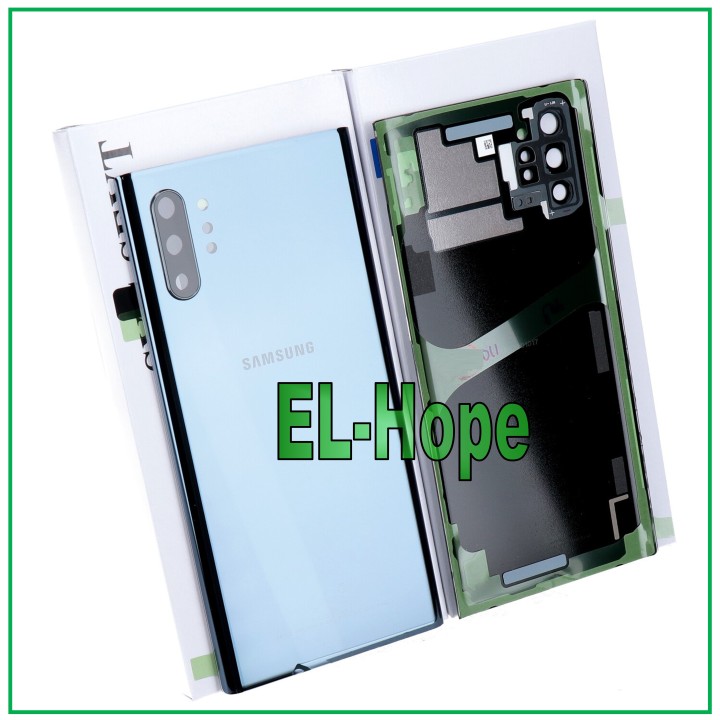 Cache batterie arrie're noir de origine pour Samsung Galaxy Note 10 Plus SM-N976F